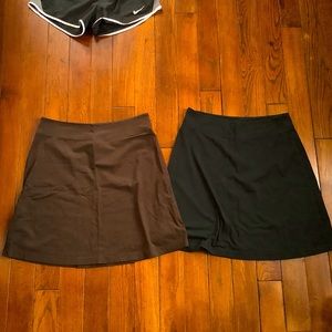 Size medium cotton skirt bundle - both by Merona